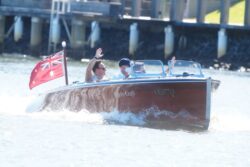 Ant McPartlin and Declan Donnelly spotted arriving by boat to welcome I’m A Celeb contestants before gory trials begin