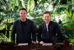 Ant McPartlin and Declan Donnelly make cheeky dig at Rishi Sunak after Matt Hancock’s controversial I’m A Celebrity arrival