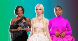 Anya Taylor-Joy wows in Dior white lace as she joins Viola Davis and Lashana Lynch for Harper’s Bazaar Women of the Year Awards 2022