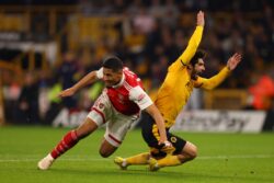 Arsenal escape ‘absolute VAR error’ in Wolves win as early William Saliba avoids early red card