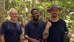 I’m A Celebrity: Babatúndé Aléshé, Boy George and Chris Moyles get just three stars in chaotic Bushtucker trial
