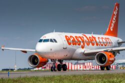 Man dies onboard easyJet flight to London