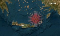 Strong 5.5 earthquake shakes Crete with people told to move to safety