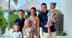 Rebekah Vardy shares rare family photo with Jamie and the kids as they enjoy tropical holiday