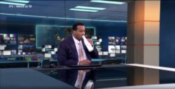 ITV newscaster tries to sip from a closed water bottle on live TV and audiences won’t let him forget it