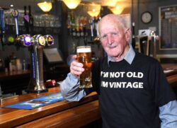 Bernard, 92, has been drinking pints at the same pub every day for 68 years