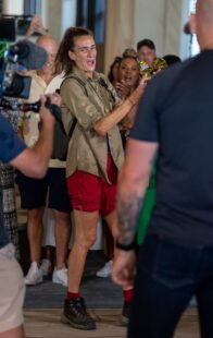 Jill Scott receives hero’s welcome at I’m A Celebrity hotel after being crowned Queen of the Jungle in historic win