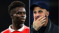 Kyle Walker asks Bukayo Saka when Arsenal will stop winning as England’s World Cup squad meet