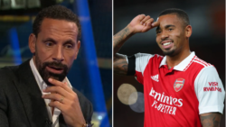 Rio Ferdinand hails Gabriel Jesus as Arsenal’s ‘most important player’ despite striker’s goal drought