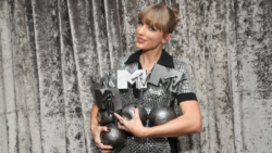 Taylor Swift overcome with gratitude as she dominates at MTV EMAs 2022 by scooping four awards