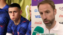 Gareth Southgate explains why he didn’t bring on Phil Foden during England’s World Cup draw with USA