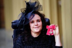 Coronation Street star honoured for services to people with disabilities