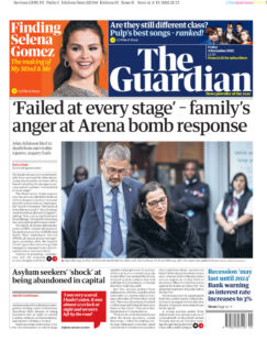 The Guardian – ‘Failed at every stage’ – families anger at Arena bomb response 