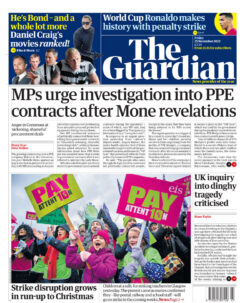 The Guardian – MPs urge investigation into PPE contracts after Mone revelation 