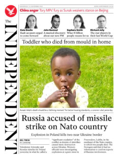 The Independent – Russia accused of missile strike on Nato country