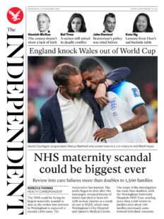 The Independent – NHS maternity scandal could be biggest ever 