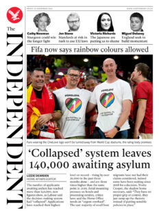 The Independent – Collapsed system leaves 140,000 awaiting asylum