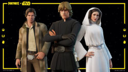 Fortnite v22.30 update adds Han Solo, Luke and Leia for Skywalker Week