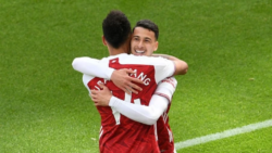 Gabriel Martinelli reveals touching moment Pierre-Emerick Aubameyang welcomed him at Arsenal