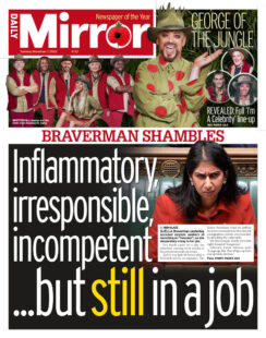 Daily Mirror – inflammatory, irresponsible, incompetent … but still in a job