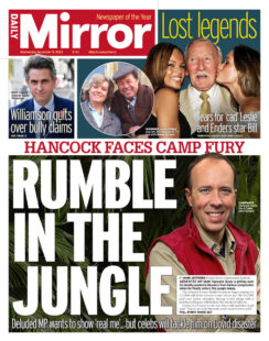 Daily Mirror – Rumble in the jungle 