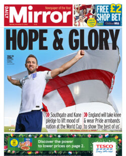 Daily Mirror – World Cup 2022: Hope and Glory 