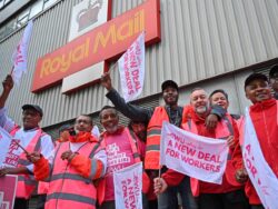 What date are the Royal Mail strikes in November and December 2022?