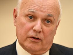 Iain Duncan Smith feared for wife as he was hit in head with traffic cone, court told