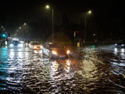 UK weather: Thunderstorms on way after London hit by half a month’s rainfall in one night