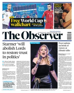 The Observer – Starmer will abolish Lords to restore trust in politics 