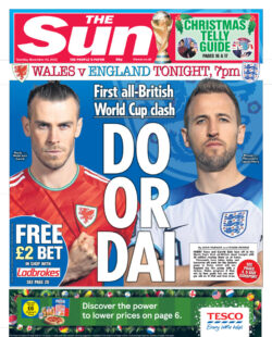 The Sun – England vs Wales: Do or Dai 