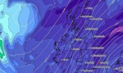 Snow way! Britain to be lashed this weekend before being blanketed in brutal deep freeze