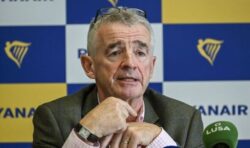 EU row with Ryanair erupts as budget travel boss accuses bloc of favouring France