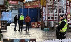 Glasgow Christmas market ‘explosion’ as police seal off city streets