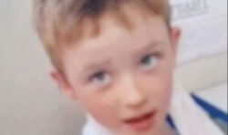 Relief as missing boy, 8, is found at school after desperate search