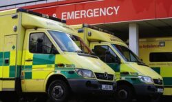 Elderly people who fall at home are unlikely to get an ambulance as a result of strikes