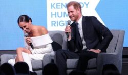 Meghan and Harry vow to sweep down ‘walls of oppression’ at Ripple of Hope awards