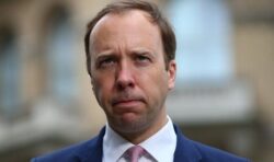 Matt Hancock announces he will stand down as MP