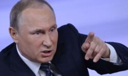 Putin makes extraordinary claim only Russia can protect Ukraine from Polish invasion