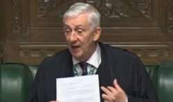 Lindsay Hoyle rages at Gove for breaching Ministerial Code as Speaker suspends House