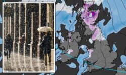 Where is it snowing now? Wintry showers hit UK and much more to follow