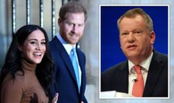 Lord Frost blasts ‘ignorant’ Harry and Meghan for smearing millions of Brexiteeres