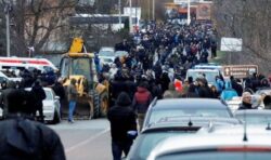 Kosovo-Serbian tensions rise after protestors block roads and exchange fire with police