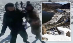 Chinese and Indian soldiers slug it out hand to hand in brutal border clashes