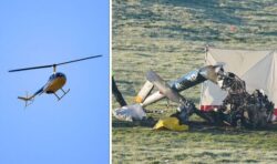 Body removed from wreckage of helicopter crash in Ireland during poor weather