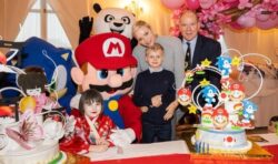 Prince Jacques and Princess Gabriella of Monaco celebrate 8th birthday by saving wildlife