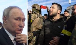 Zelensky urges Putin to embrace ‘peace’ and withdraw troops from Ukraine at Christmas