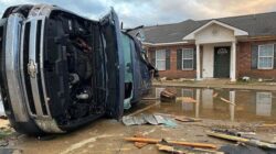 Tornadoes wreck havoc across Louisiana and southeast US leaving three dead