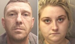 Daughter and father left stranger in ‘pool of blood’ after legs hacked with kitchen knife