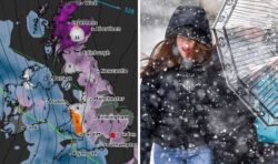 UK snow forecast: ‘Disruptive’ blast and blizzard conditions coming hours before storm
